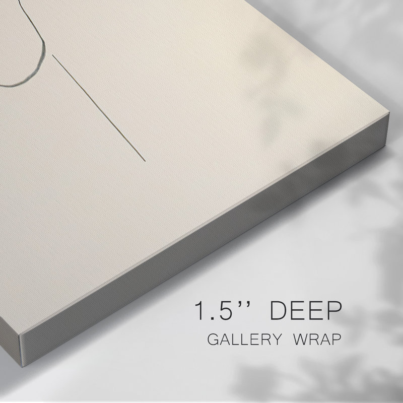 Fruit Line Drawing IV-Gallery Wrapped Canvas