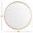 Pingry Metal Flat Wall Mirror-628688032