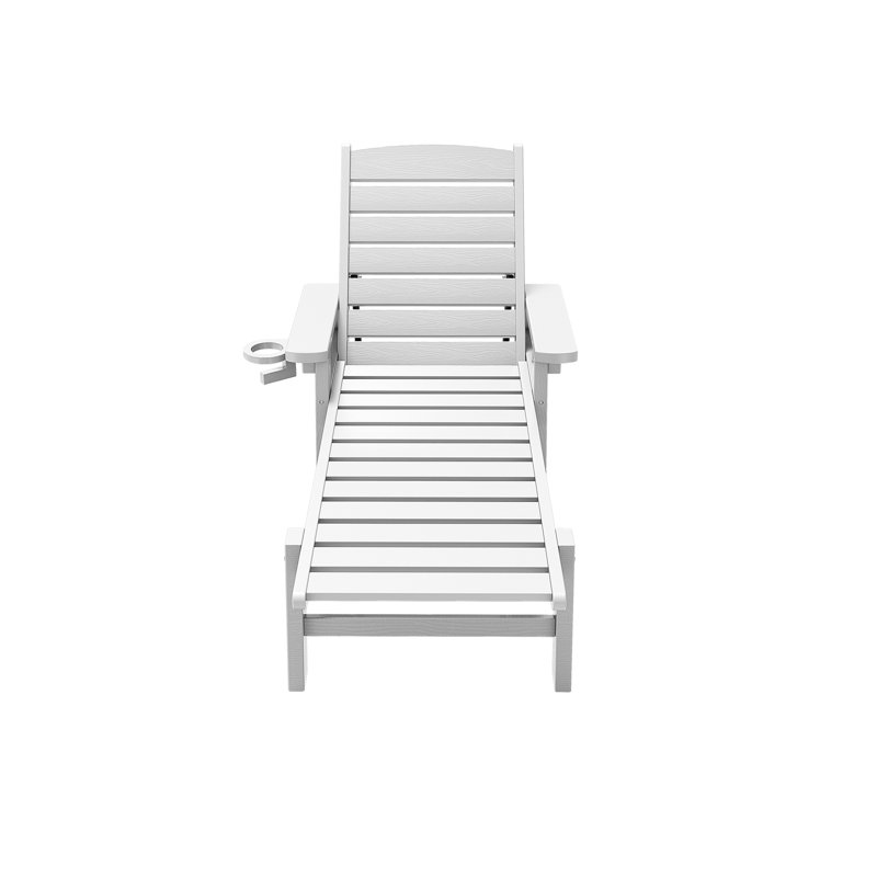 Chaise Adirondack d'extérieur Grzedzinska, Blanc