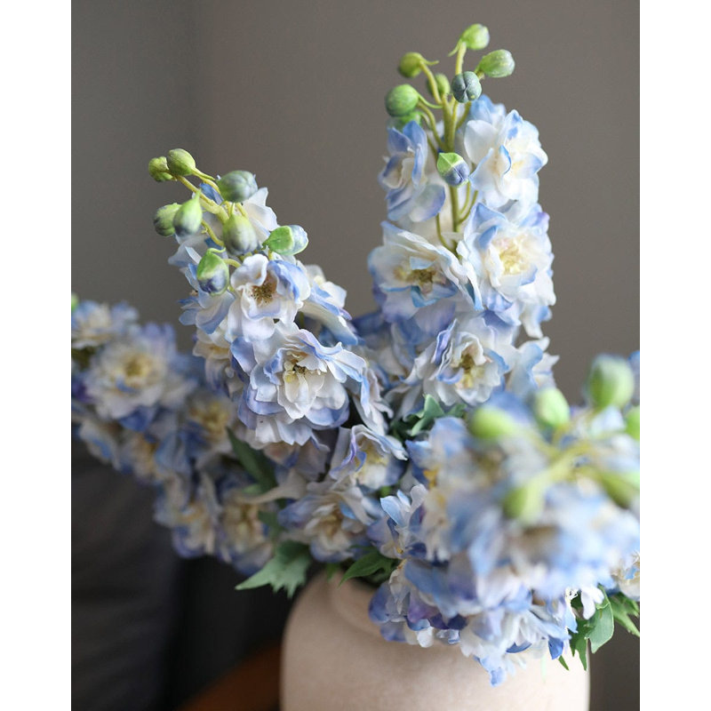 Real Touch Blue Delphinium 24”