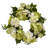 Faux Hydrangea Plastic 22'' Wreath