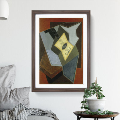 Guitar Vol.1 by Juan Gris - Picture Frame Painting