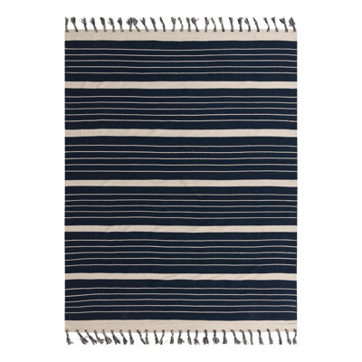 Iustin Cotton Striped Indoor Rug