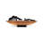 Brown+Black Free Form Solid Wood Decorative Object