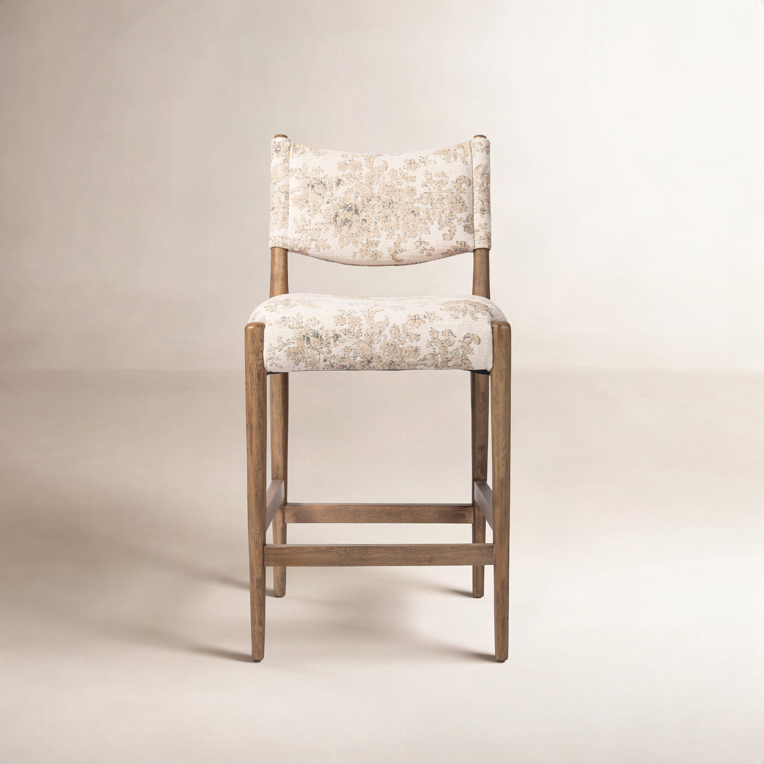 Tara 27" Bar Stool, Medium Brown, Fallingbrook Natural