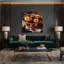 Art mural sur toile, "Desserts Baked pommes"-293654489