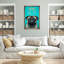 «Pug Dog», joli bout sur toile, impression-517120754