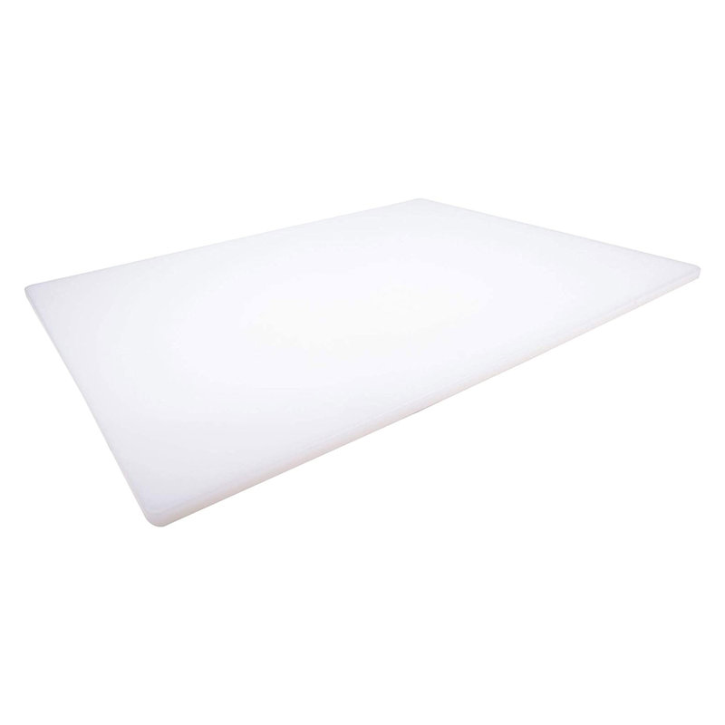 Extra Large White HDPE Plastic Dishwasher Safe Cutting Board