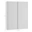 Tasani 2 Door Manufactured Wood Wardrobe