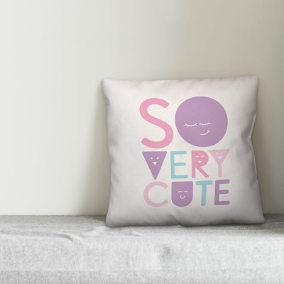  So Very Cute Throw Pillow