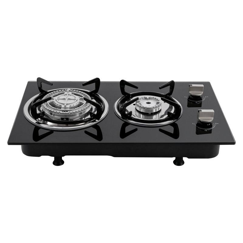 Plaque de cuisson au gaz 20 po à 2 brûleurs