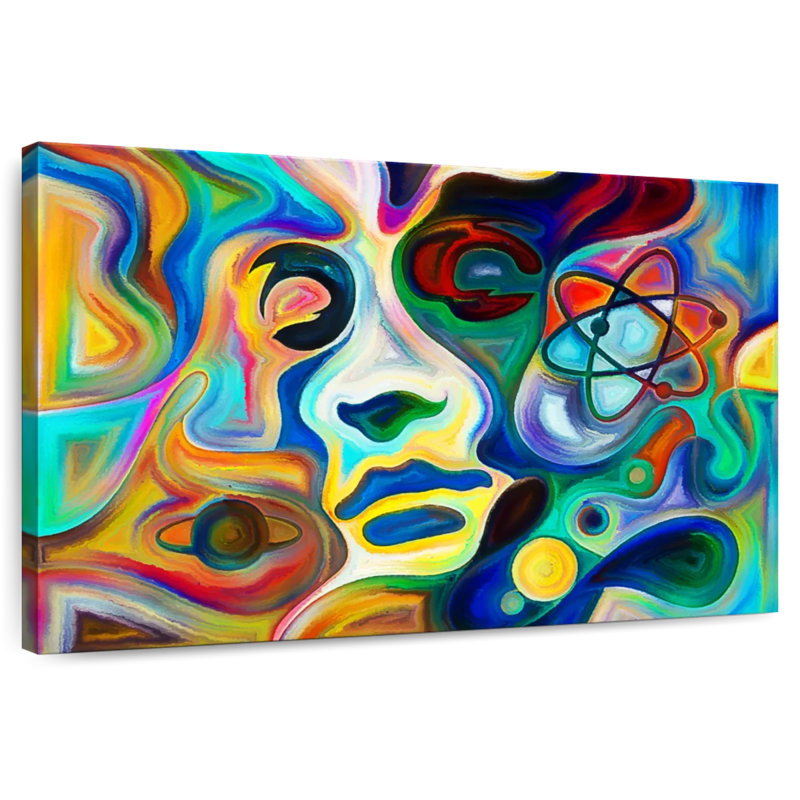 Avery Abstract Galaxy, 8" H x 12" W