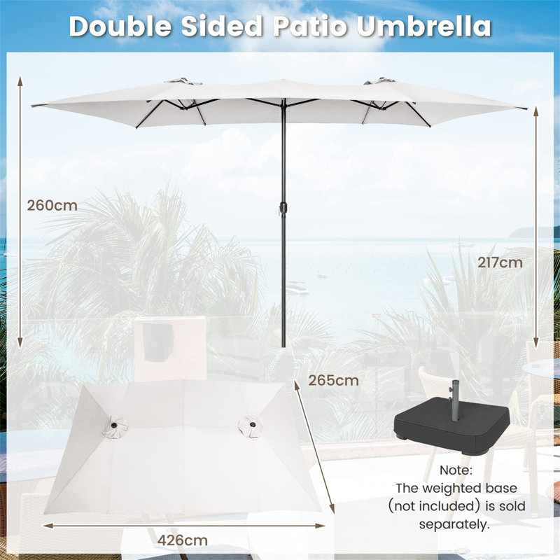 Camily Tilt Balcony Parasol