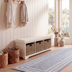 Painswick Canvas Upholstered Storage Bench