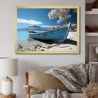 " Hawaii Blue Monochrome Beach "
