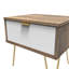 Baudelia 45cm W Manufactured Wood Bedside Table-2143163038