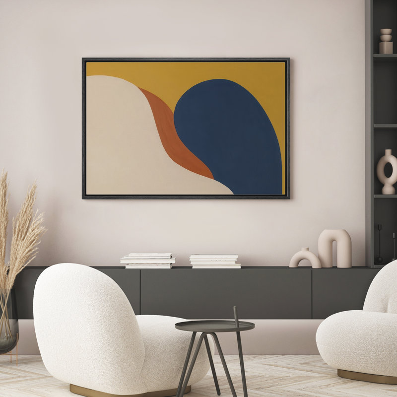 Abstrait, reproduction d'art sur toile encadrée, décoration murale pour chambre à coucher, Noir, H 24 po x l 36 po