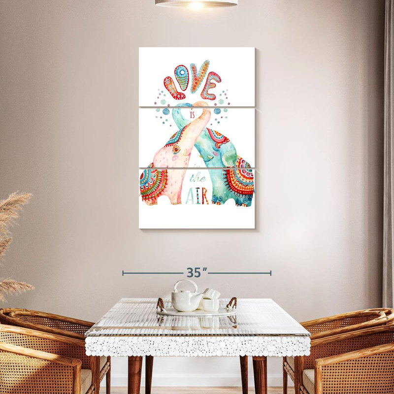 Baiser d'éléphant Hardie, H 45 po x l 28 po
