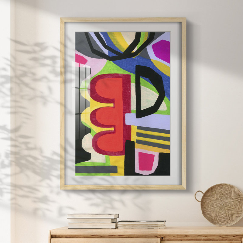 Bold Shape Shift I - Impression encadrée