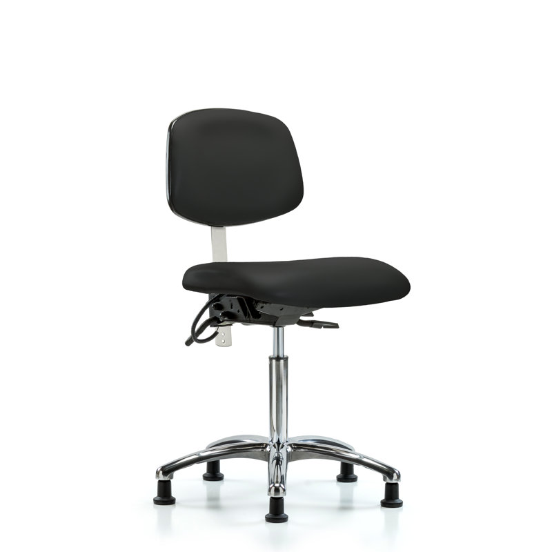 Chaise antistatique, Noir, Patins, Non inclus