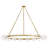 Coco 24-Light Single Tier Chandelier w/ Crackle Glass Globes