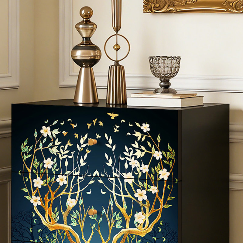 Armoire décorative moderne et luxueuse