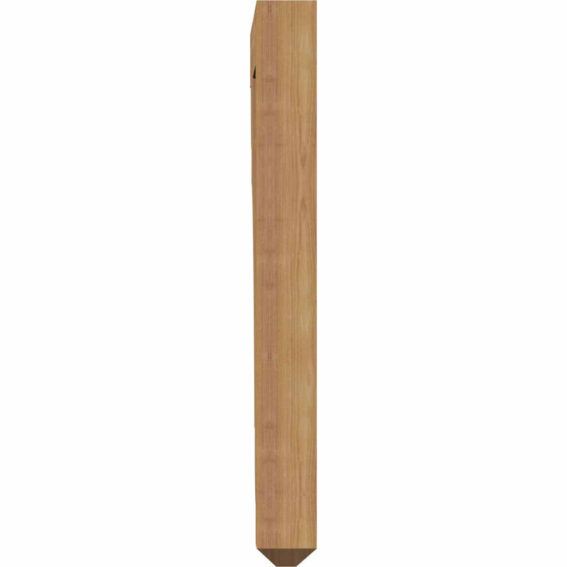 Support pour artisan olympique, H 26 po x l 3,5 po x P 34 po, Cèdre rouge de l'Ouest (lisse)