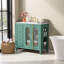Meuble-lavabo 36 po avec portes en verre translucide