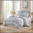 7- Piece Queen Jacquard Comforter Set-134084556