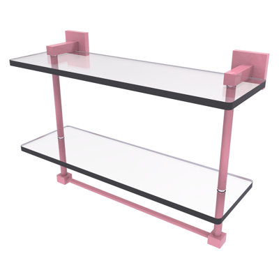 Haranu 2 Piece Tiered Shelf with Towel Bar