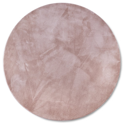 , Antique pink Leon high pile rug
