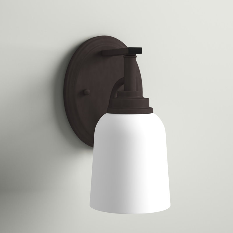 Brucker Steel Armed Sconce