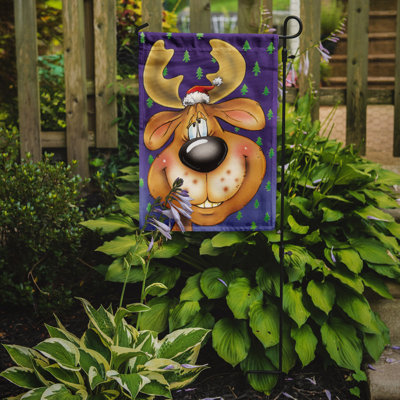 Drapeau de jardin Bengte Comic Reindeer