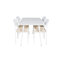 Huckaby 4 - Person Dining Set