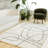 Rectangle Audeliz Abstract Machine Made Power Loom Polypropylene Area Rug in Cream-825581448