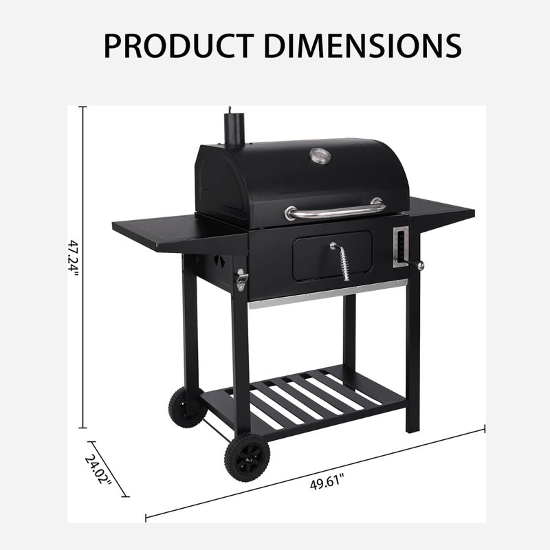 Barbecue au charbon 50 W ASOPIX