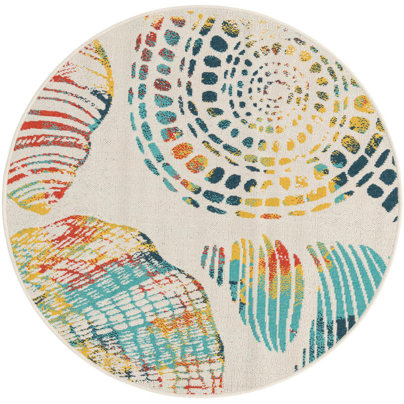 Gaultier Indoor / Outdoor Rug, Round 4'1"