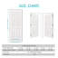 Porte intérieure 6 pièces en placage blanc 6 pièces-113109202-113109201