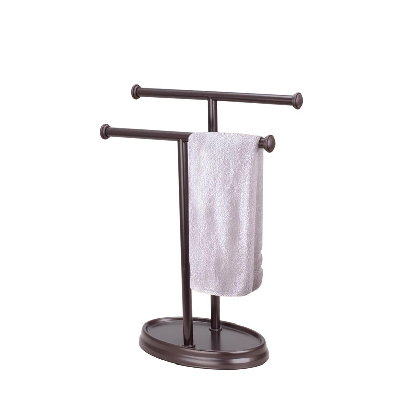 Porte-serviettes de comptoir, Bronze huilé