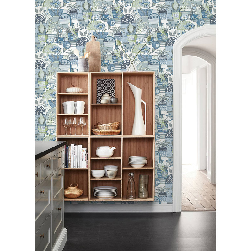 Rouleau de papier peint L 33 pi x l 20,5 po Driljon, Beige