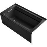 Archer® 60" x 32" Alcove Air Acrylic Bathtub with Heater