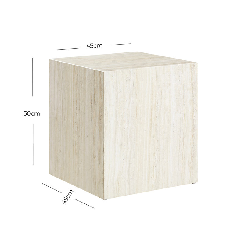 Daimian Block End Table