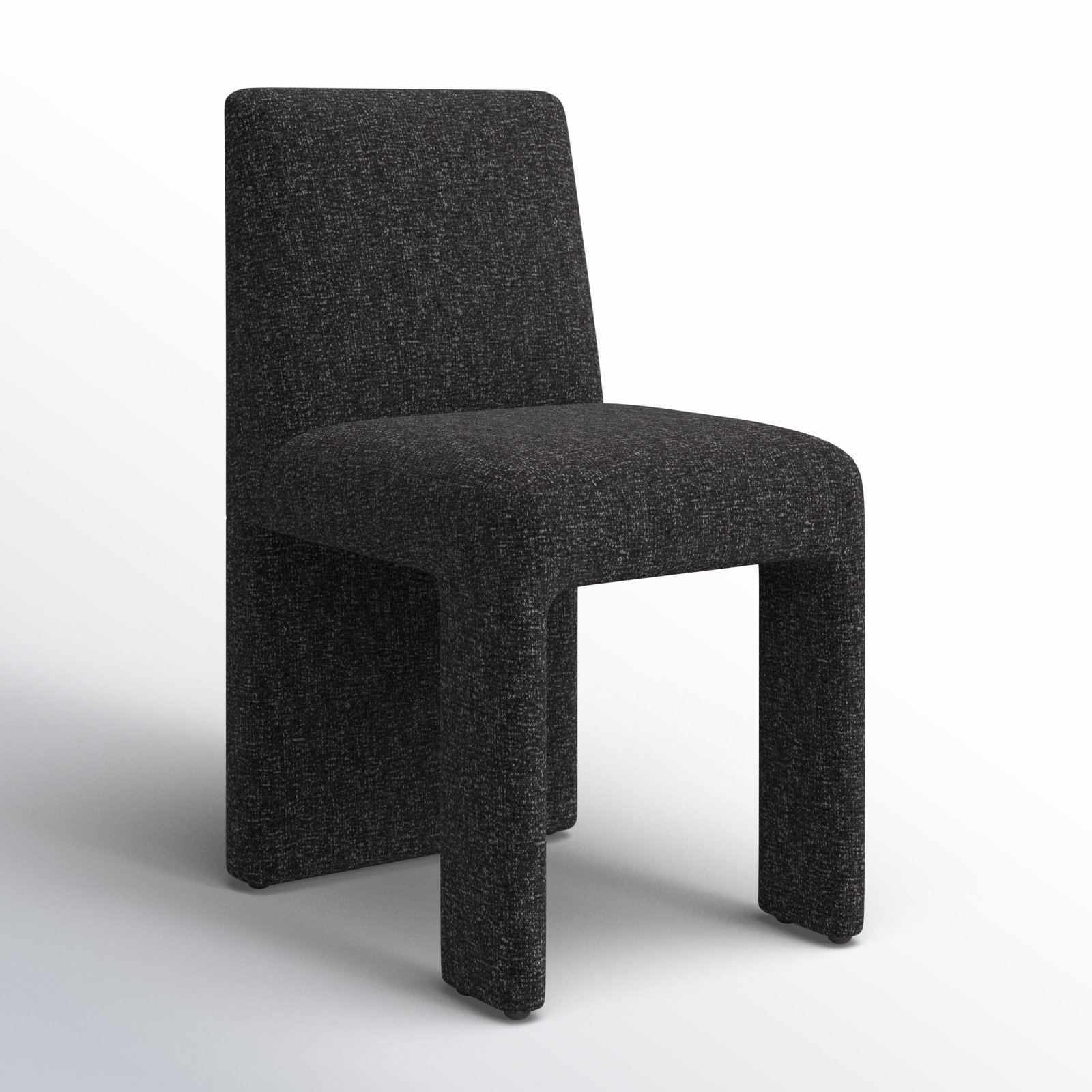 Silverton Pine Parsons Dining Chair, Black