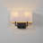 Linen Armed Sconce