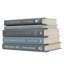 Modern Slate Book Stack, S/5