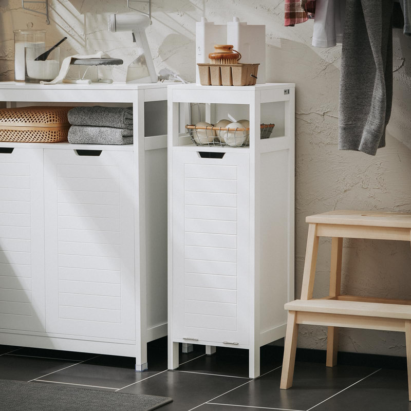 Wood Cabinet Laundry Hamper