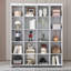 Grand lit escamotable avec portes de rangement-1661391505