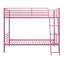 Dexmoor Kids Twin Over Twin Bunk Bed