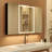 David-Christian 28" H x 20" W LED Lighted Bathroom Medicine Cabinet with Mirror, Defogger, Dimmer, Outlets & USBs-111388357-82912444