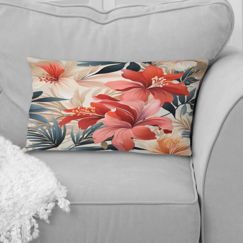 Coussin tropical en polyester Tropical Whisper